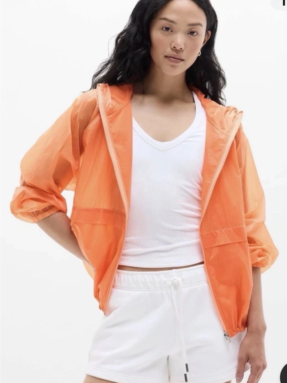 * New Athleta Skyline Jacket Lightweight Hooded Jacket SZ Small $139 *